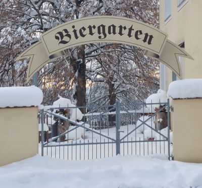 biergarten geschlossen winter